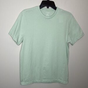 J.CREW Tee Men Small Cotton Washed Jersey T-Shirt NEW Green Classic Fit 53362